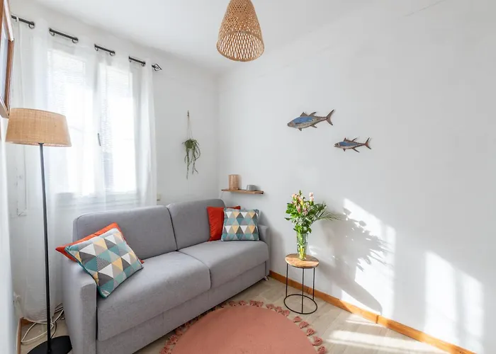 L\'Echappee Bleue - Appt Pour 4 Vue Mer